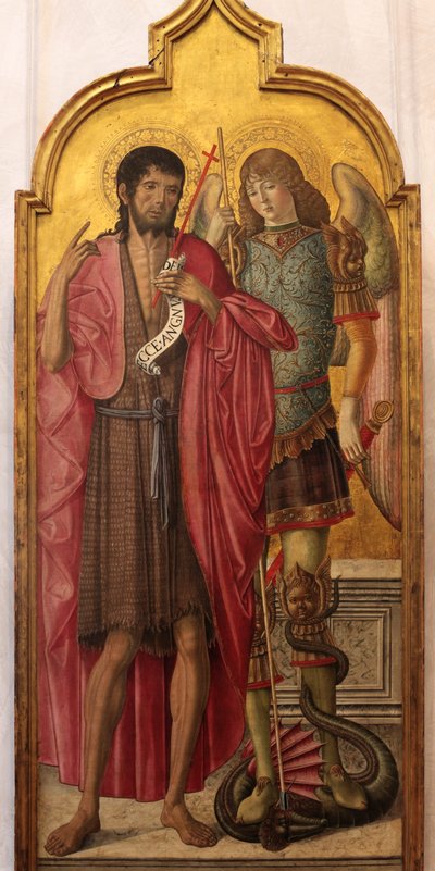 Saint Jean-Baptiste et Saint Michel - Benvenuto di Giovanni